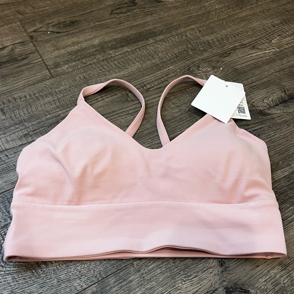 NWT Lululemon Set Varsity Pleated Skirt and Scoop Neck Bra Pink Haze - Picture 11 of 16